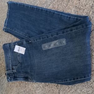 Gap Classic Straight Mid Rise Jeans Skinny Leg Size 26 Regular